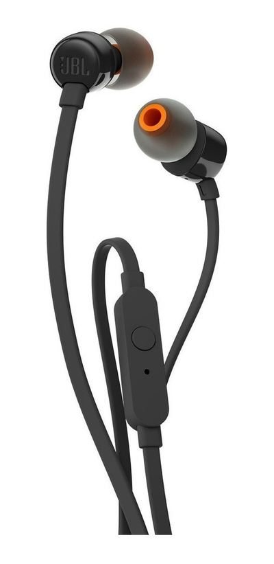 AURICULAR JBL TUNE 110 EARPHONES NEGRO
