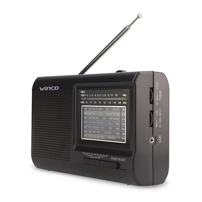 RADIO WINCO DUAL W2005 AM/FM 9 BANDAS	