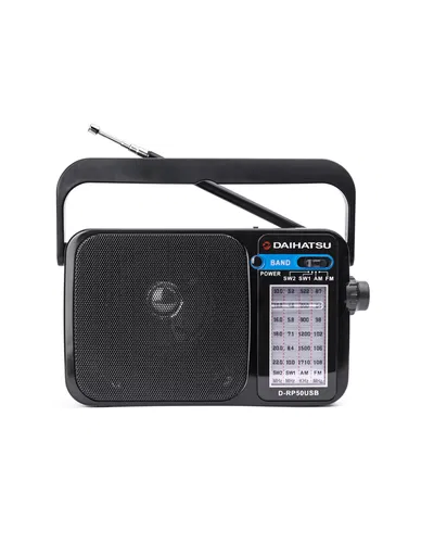 RADIO DAIHATSU D-RP50 USB/BN NEGRO AM/FM DUAL	