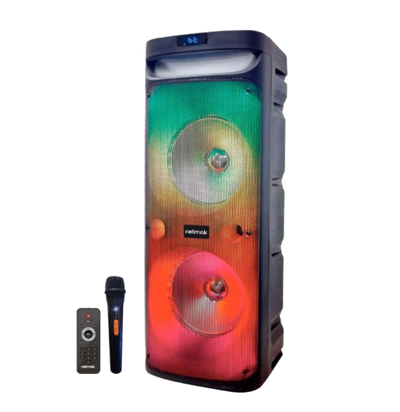PARLANTE NETMAK NM-CALABRIA BT 10"X2 C/MIC INAL