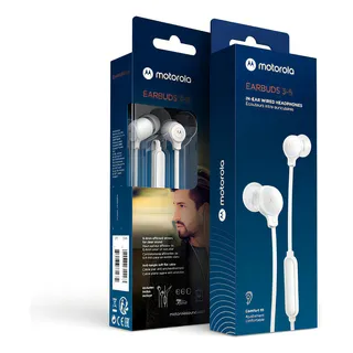 AURICULAR MOTOROLA EARBUDS 3-S M/LIBRES
