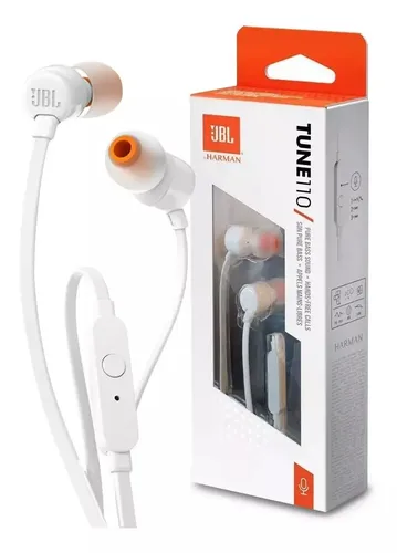 AURICULAR JBL TUNE 110 EARPHONES