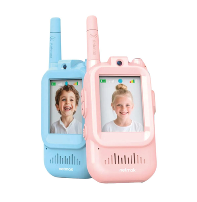 WALKIE TALKIES C/CAMARA NM-WALKIE AZUL Y ROSA