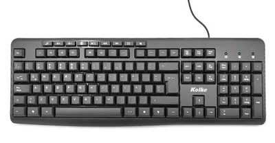 Teclado KET-701 Multimedia Negro Kolke