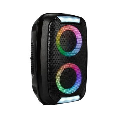 PARLANTE BT SP400 MULTILASER NEON DOBLE	