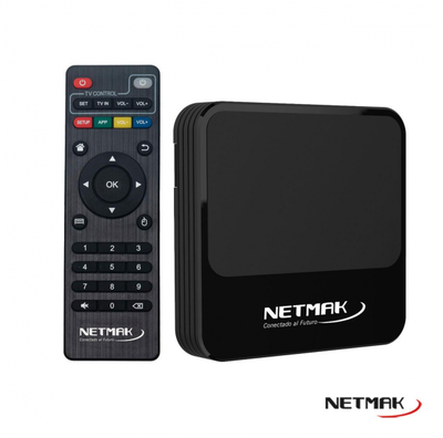 TV BOX 4K ANDROID 10.0 1GB/8GB NM-TVBOX3 NETMAK	