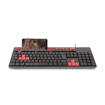 TECLADO USB GK120 C/SOPORTE P/CELU TC504 MULTILASER
