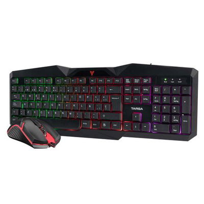 KIT GAMER TARGA TECLADO Y MOUSE MARS 200 USB	