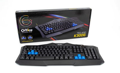 TECLADO USB GAMER OFF-K300G OFFICE