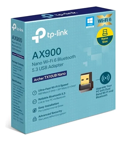 PLACA RED USB TP-LINK TX10UB NANO AX900 WIFI6