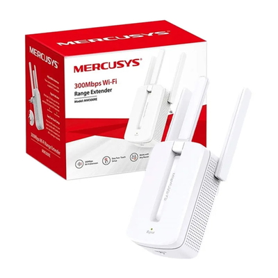 EXTENSOR DE RANGO MERCUSYS MW300RE 3 ANTENAS