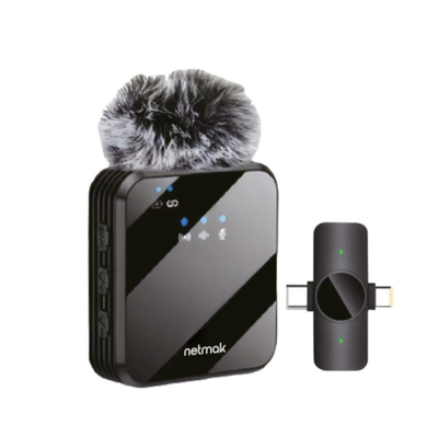 MICROFONO INAL CORBATERO NM-MC13 RECEP USB-C/LIGHTNING