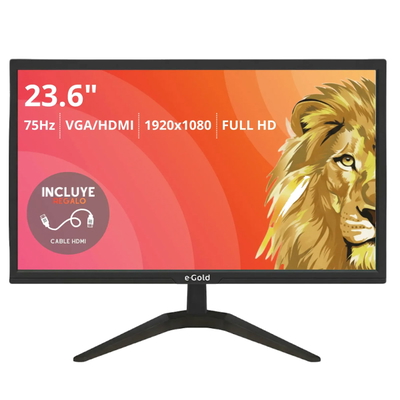 Monitor E-Gold 23.6" fullHD VGA/HDMI