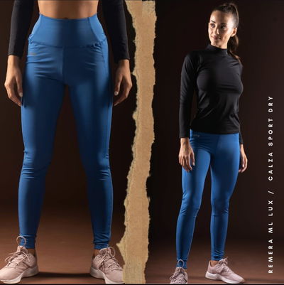 Calza SPORT AZUL