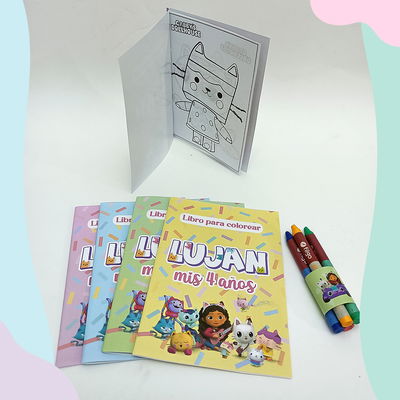 Libritos para Colorear pack 10 unidades