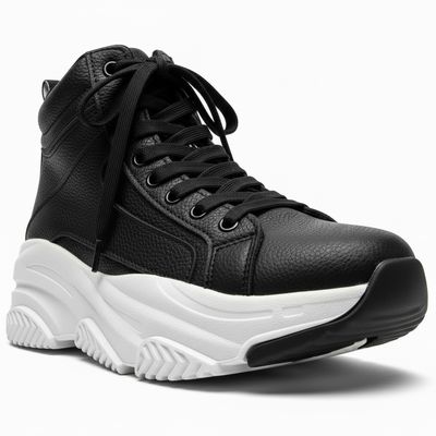 Bota Urbana con plataforma Negro