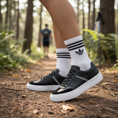 Zapatillas Urbanas Negras Ultralivianas Diseño Deportivo Casual