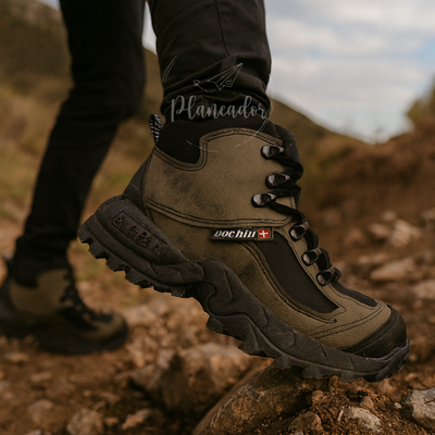 Bota Trekking Reforzada Semipermeable