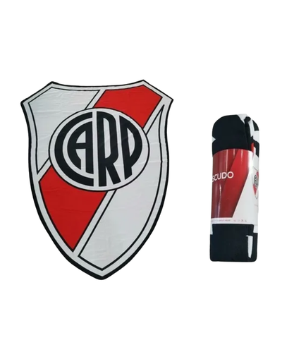 Toallon escudo River Plate XXL