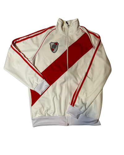 Campera retro banda roja