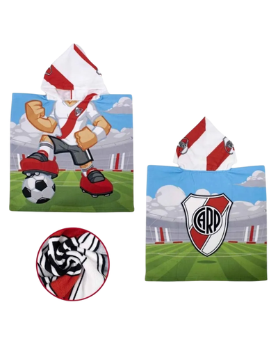 Toallon poncho para niño 