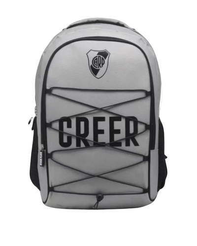 Mochila gris River Plate