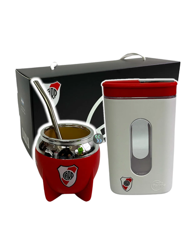 Mate + yerbera 