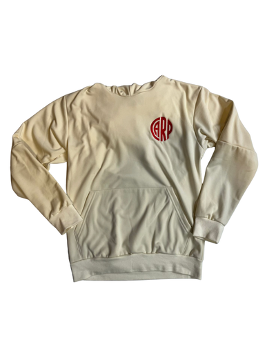 Buzo canguro beige 