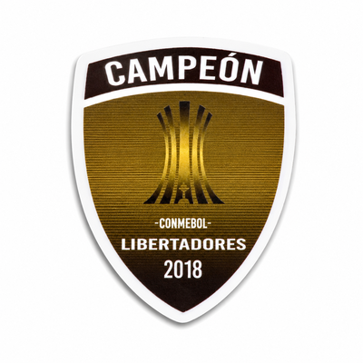 Sticker UV parche campeón 2018