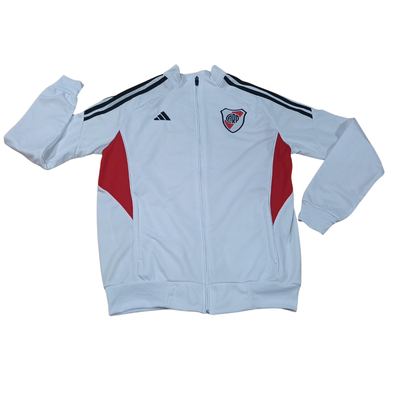 Campera entrenamiento blanca