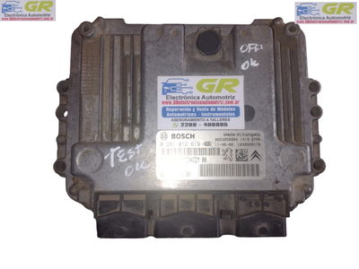 Ecu Computadora Peugeot Citroen EDC16c34  Diesel  0 281 012 619  DESINMOBILIZADA!!