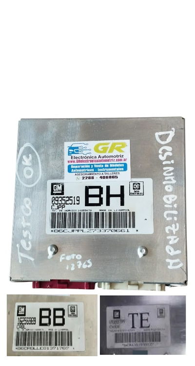 ECU Computadora  Corsa 1.6 16v..  lista para colocar!!