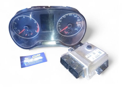 Kit de arranque VW 1.6 8v ecu 9gv listo para arrancar!