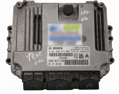 Ecu Computadora Peugeot Citroen EDC16c34  Diesel  0 281 012 619  DESINMOBILIZADA!!