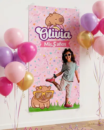 Banner personalizado para eventos - 50 × 100 cm