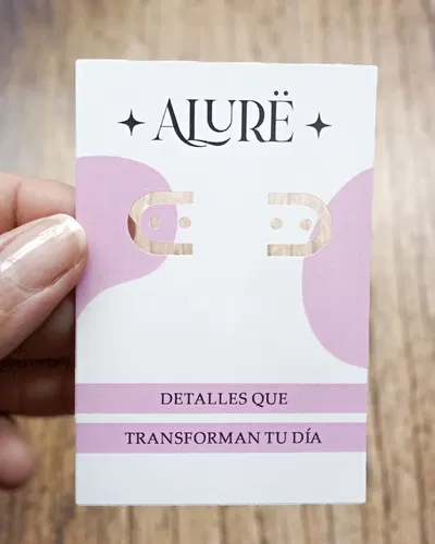 Tarjetas para aros con perforación