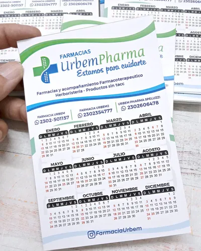 Calendarios -Almanaques 2026 - 10x15cm con iman pequeño al dorso