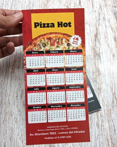 Calendarios -Almanaques 2026 - 10x21cm con iman pequeño al dorso