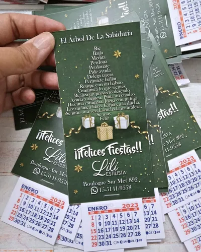 Calendarios -Almanaques 2026 - 7x14cm con iman pequeño al dorso