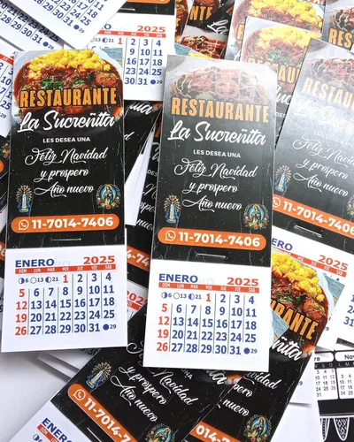 Calendarios -Almanaques 2026 - 5x9cm con iman pequeño al dorso