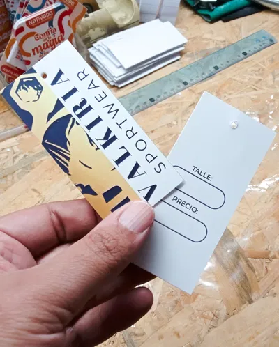 Tags | Etiquetas para producto / Ropa 4x8,5cm