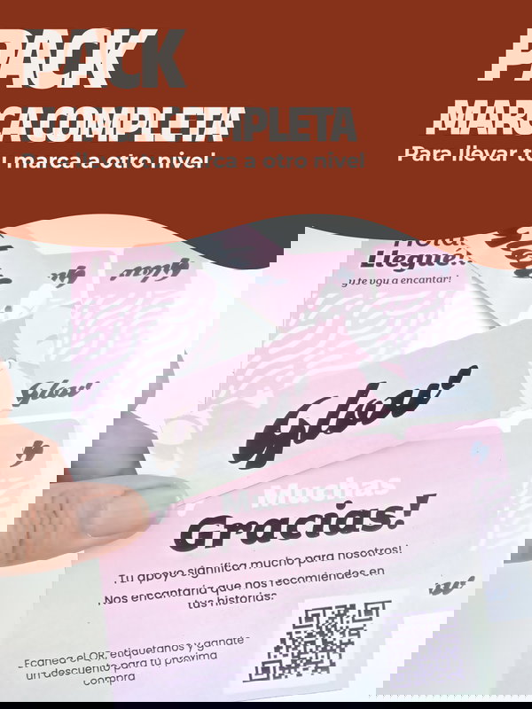 Pack Marca completa para tu emprendimiento