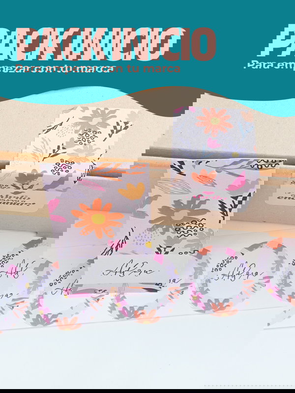 Pack inicial de packaging para tu marca