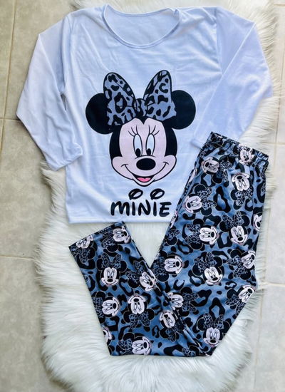 PIJAMA INVIERNO CURVY MINNIE