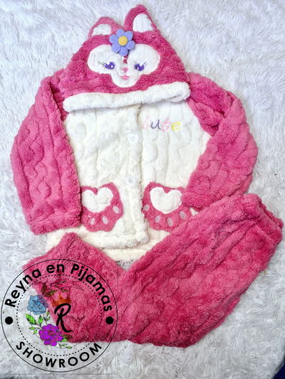 CONJUNTOS POLAR CAPUCHA DE NIÑO