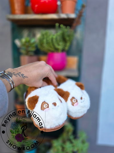 PANTUFLAS IMPORTADAS DE BEBE PANDA