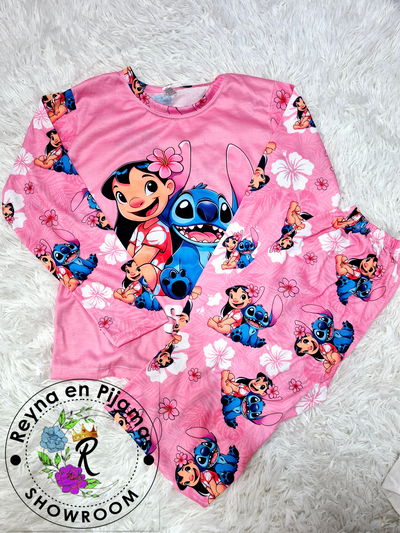 PIJAMA INVIERNO LILO Y STITCH