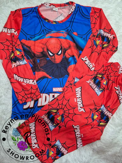 PIJAMA INVIERNO SPIDERMAN