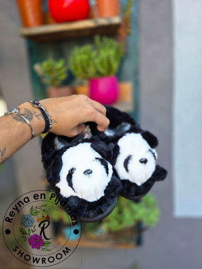 PANTUFLAS PANDA DE NIÑOS