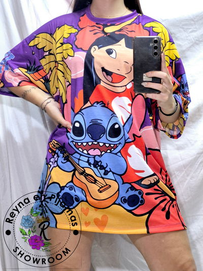 REMERON ANIMADO STITCH VIOLETA